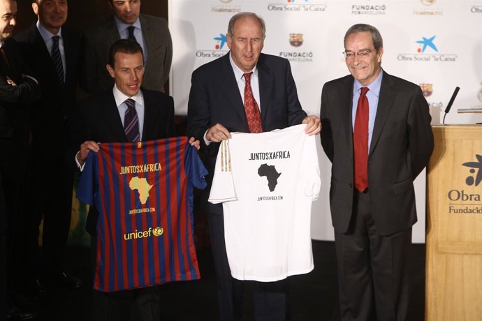 Emilio Butragueño Y Carles Rexach, En Vísperas Del 'Clásico'