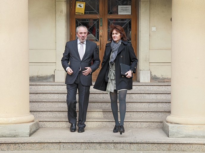 Los Consejeros De Salud De La Rioja, Jose Ignacio Nieto, Y La Rioja, Marta Vera