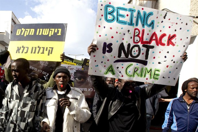 Manifestación En Israel Por Los Derechos Humanos