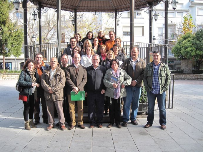 Participantes Del Taller De Empleo En Quesada Durante Su Clausura.