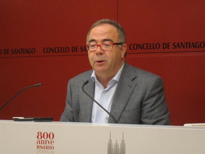 El Portavoz Municipal Del Psdeg En Santiago, Xosé Sánchez Bugallo