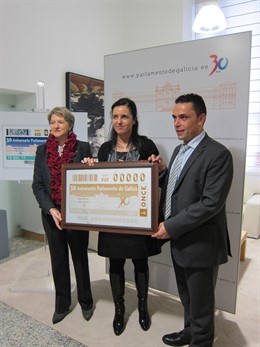 foto cupón conmemorativo del Parlamento