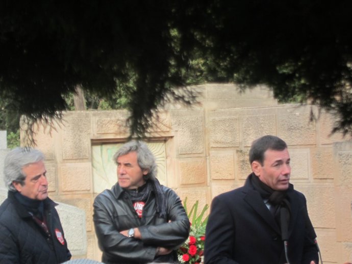 José Ricardo Martínez Durante El Homenaje A Pablo Iglesias