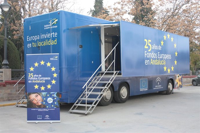 Autobús Informativo Sobre Los Fondos Europeos En Andalucía
