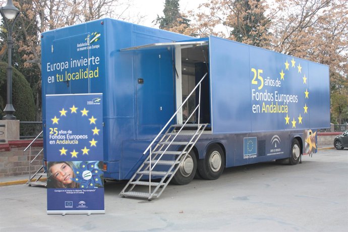 Autobús Informativo Sobre Los Fondos Europeos En Andalucía