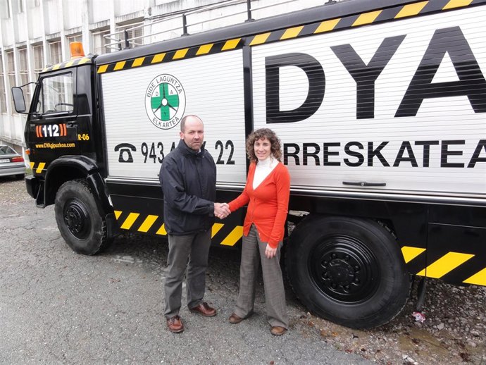 Artola (DYA) Y Maider Ziganda (Diputación Gipuzkoa)