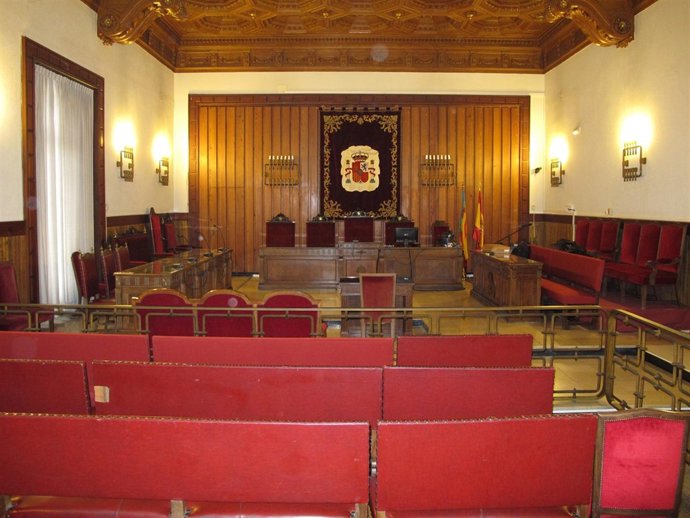 Sala Donde Se Juzgará A Camps Y Costa