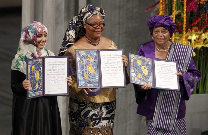 Ganadoras Del Premio Nobel De La Paz 2011