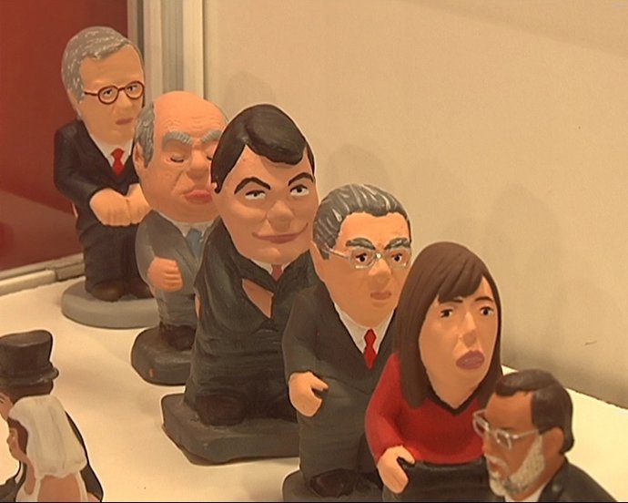 Exposición De 'Caganers' En Barcelona