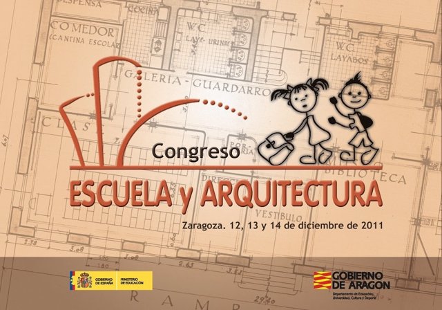 Cartel Del I Congreso Nacional Escuela-Arquitectura