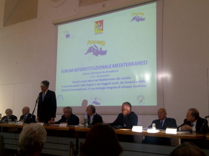 Una De Las Conferencias De Forumed En Catania.