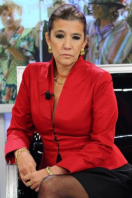 Belén Ordoñez En El Plató De Sálvame Delux