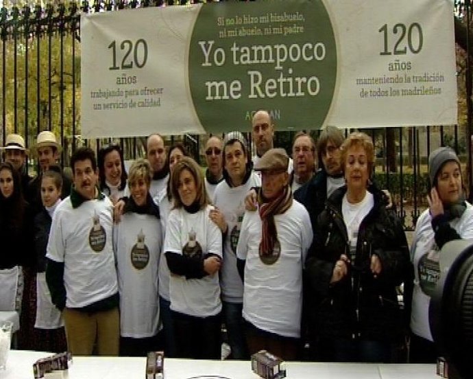 Chocolatada Reivindicativa En El Retira