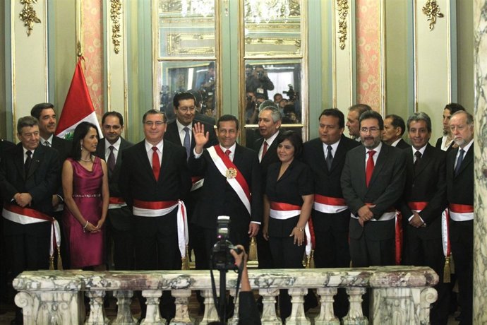 El Presidente De Perú, Ollanta Humala, Nombra Nuevo Gabinete.