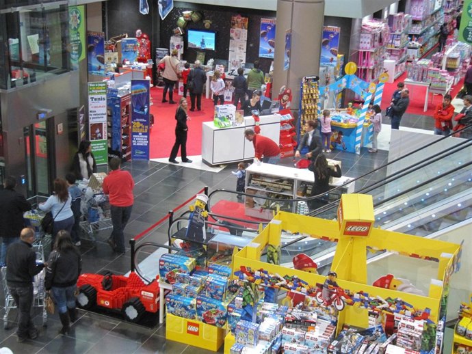 Actividades en Navidad en El Corte Inglés de El Tiro 