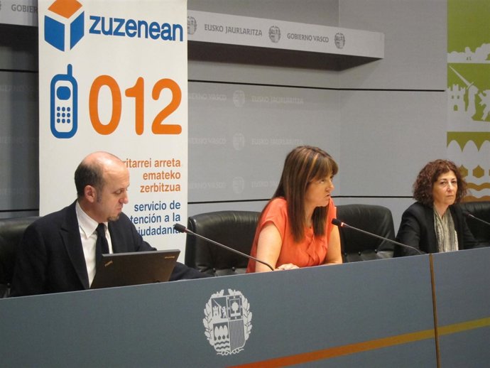 La Portavoz Del Gobierno Vasco, Idoia Mendia