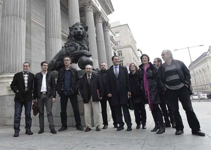 El Grupo Amaiur Se Acredita En El Congreso