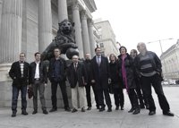 Amaiur llega al Congreso exigiendo "coraje" y "altura de miras" a Rajoy para reconocerles el grupo parlamentario