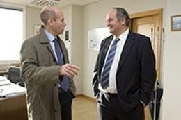 Reunión Fernández Y Decano Colegio Registradores