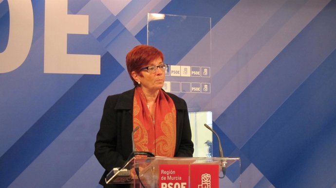 La Portavoz Del Grupo Parlamentario Socialista En La Asamblea Regional