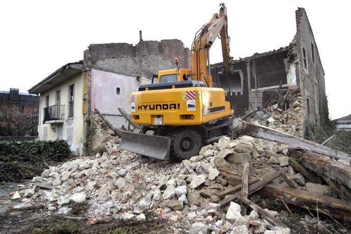 Derribo Edificio Santander