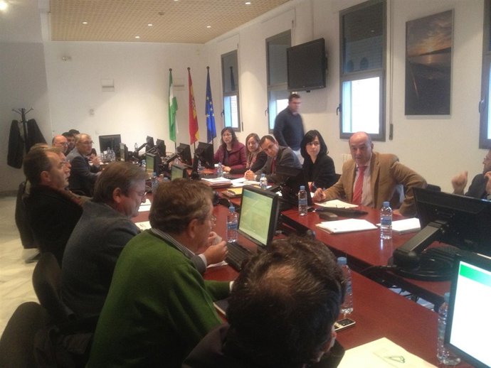 Juan Manuel López Juan Manuel López, En Una Reunión Del Tinto-Odiel-Piedras.