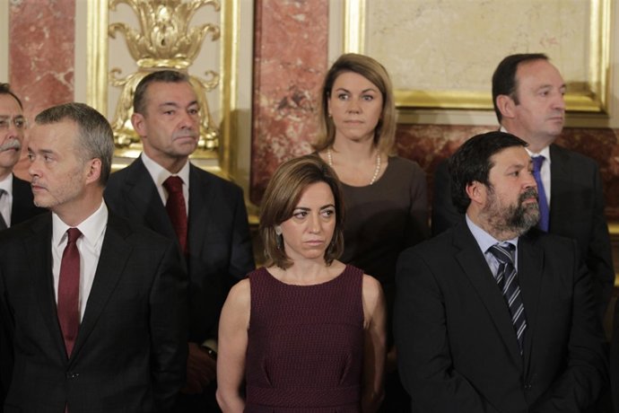 Rajoy, Zapatero, Chacón Y Demás Políticos En Actos Del Día De La Constitución