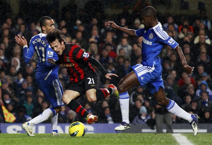 David Silva Contra El Chelsea