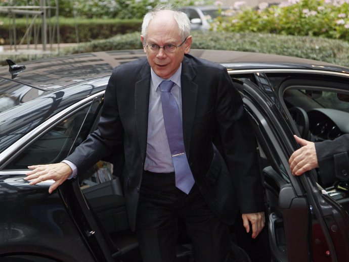 El Presidente Del Consejo Europeo, Herman Van Rompuy