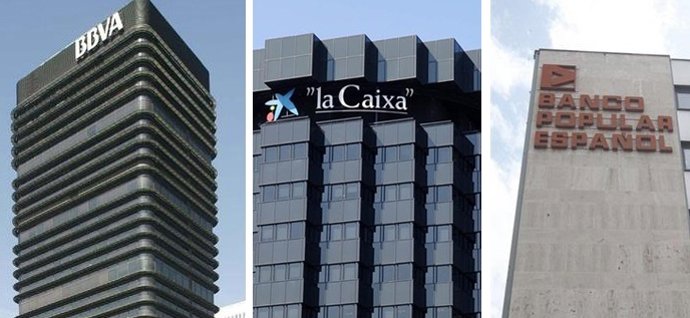 BBVA La Caixa Y Banco Popular
