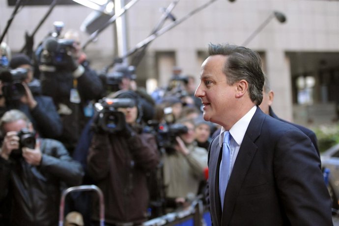 Primer Ministro Británico, David Cameron