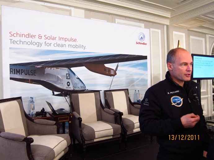 Bertrand Piccard Promotor De 'Solar Impulse'