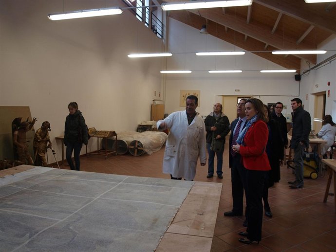 Gamarra Y Burgos En Taller En Santo Domingo