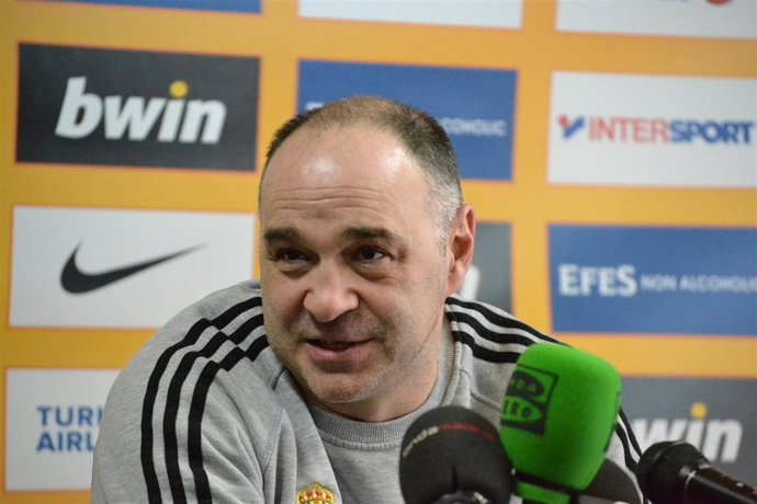 Pablo Laso Entrenador Real Madrid Baloncesto