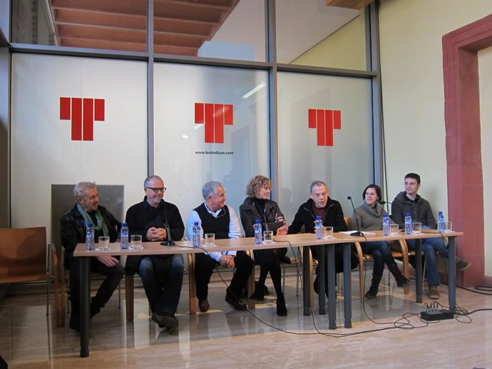 El Director De Comediants, Joan Font, Y La Actriz Àngels Gonyalons