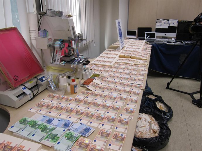 Billetes Falsos Incautados.