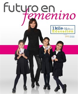 Nieves Álvarez Colabora Con 1 Kilo De Ayuda Para Educación