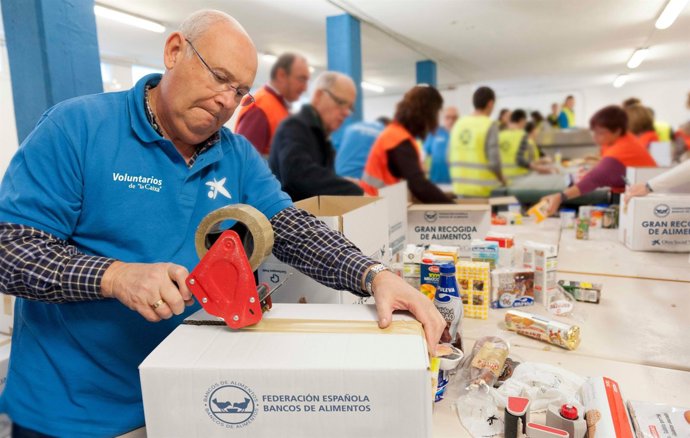 Campaña De Recogida De Alimentos De La Caixa