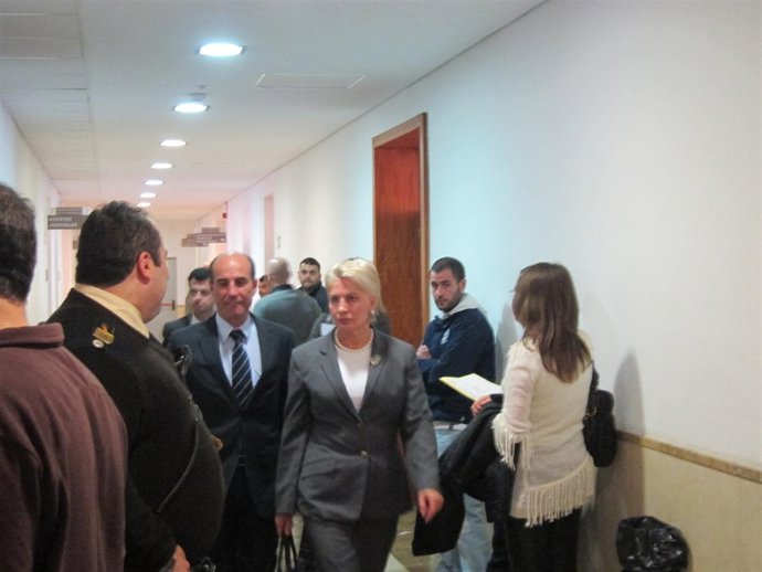 María José Rodríguez En El Juzgado