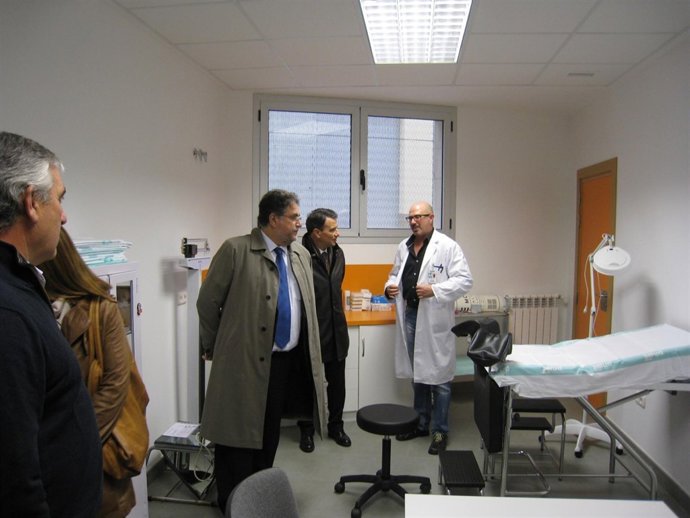 Tomás Tenza Inaugura La Ampliación Del Centro De Salud De Villarroya