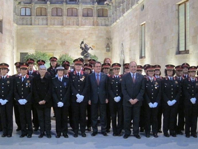 25 Aniversario De La Incorporación De Mujeres En Los Mossos