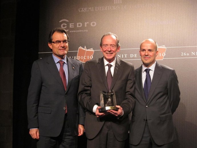  Artur Mas, José Manuel Bblecua,  Xavier Mallafré