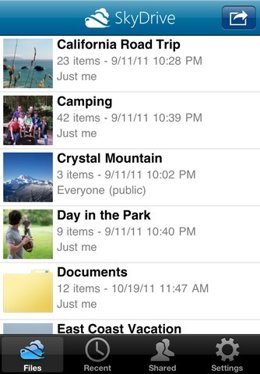 Skydrive Para Ios Desde App Store