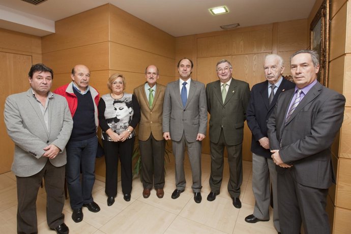 Diego Con La Asociación De La Prensa Deportiva