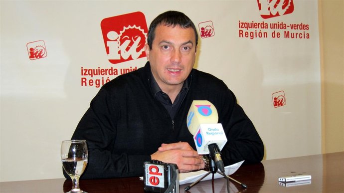 El Coordinador Y Diputado Regional De IU-Verdes En Murcia, José Antonio Pujante