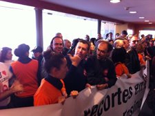 Encierro En La Consellería De Educacion 