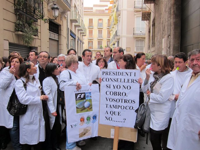 Protesta De Farmacéuticos