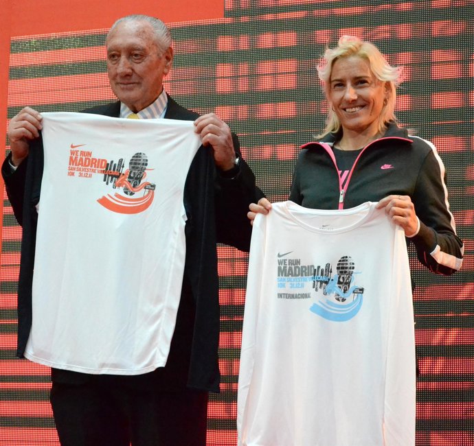 Marta Dominguez San Silvestre 2011 Presentación