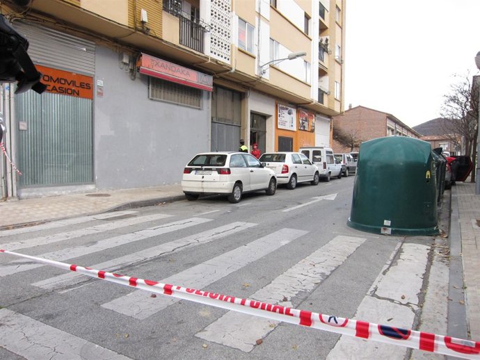 Inmueble En El Que Un Hombre Presuntamente Ha Disparado A Su Mujer En Burlada.