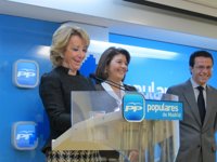 Aguirre asegura que la Comunidad de Madrid es la que está "más avanzada" en atención a dependientes